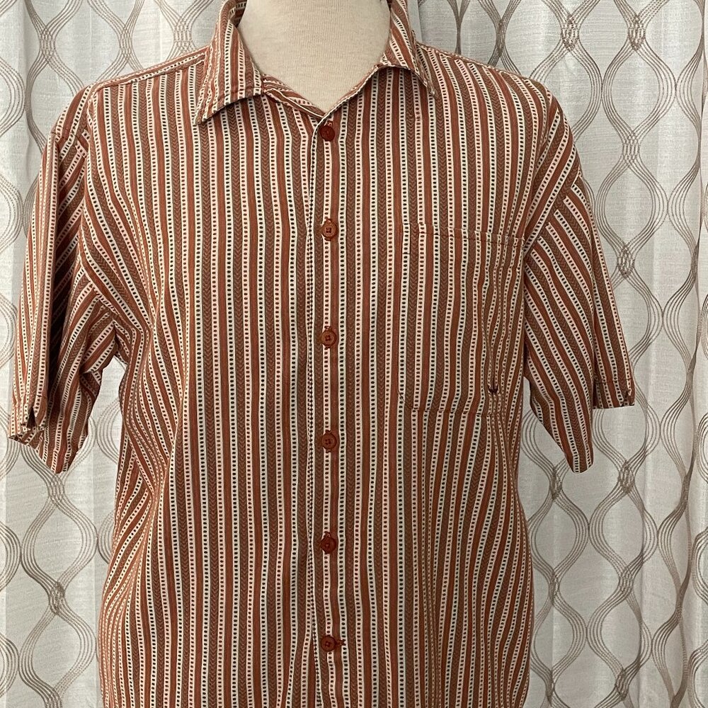 PrAna Men’s Short Sleeve Shirt, Medium